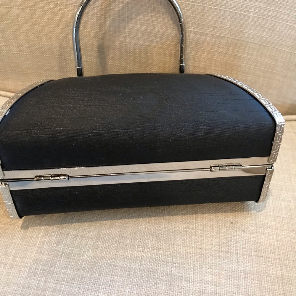 Silk and diamond accented bag - Picture 6 of 8